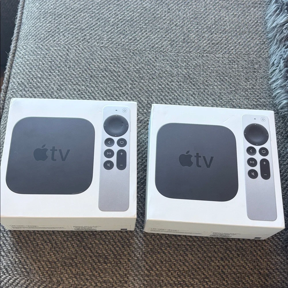 Apple Streaming Device with Remote - Black and Silver